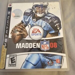Madden NFL 08 PlayStation 3 Game